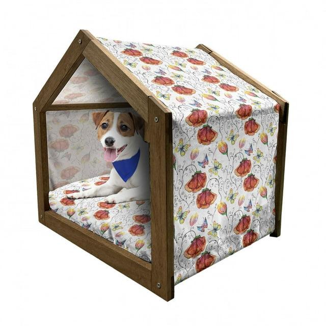 East Urban Home Wood Portable Dog House
