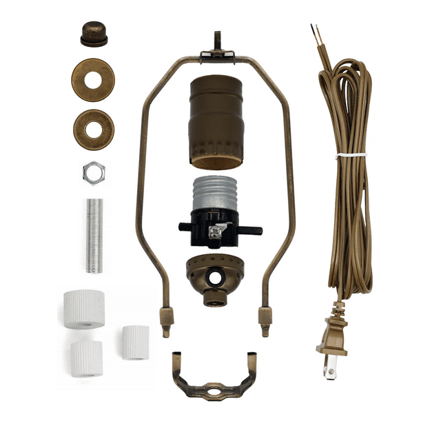 Creative Hobbies 8" Antique Brass Lamp Kit