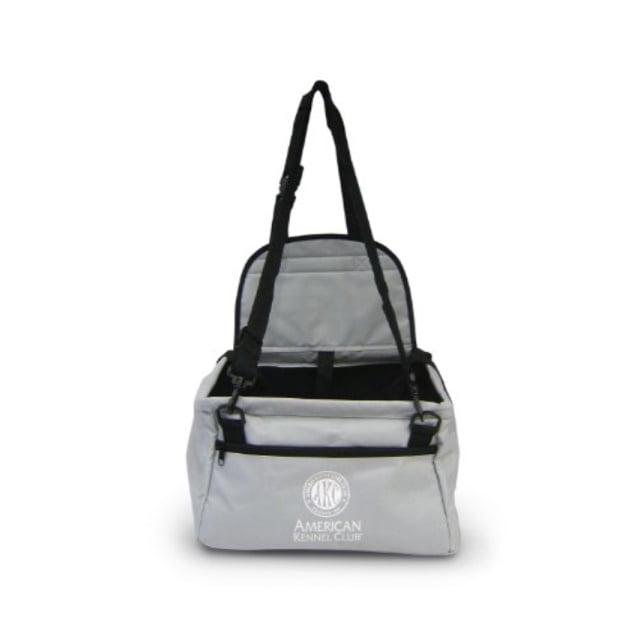 american kennel club pet booster seat, gray