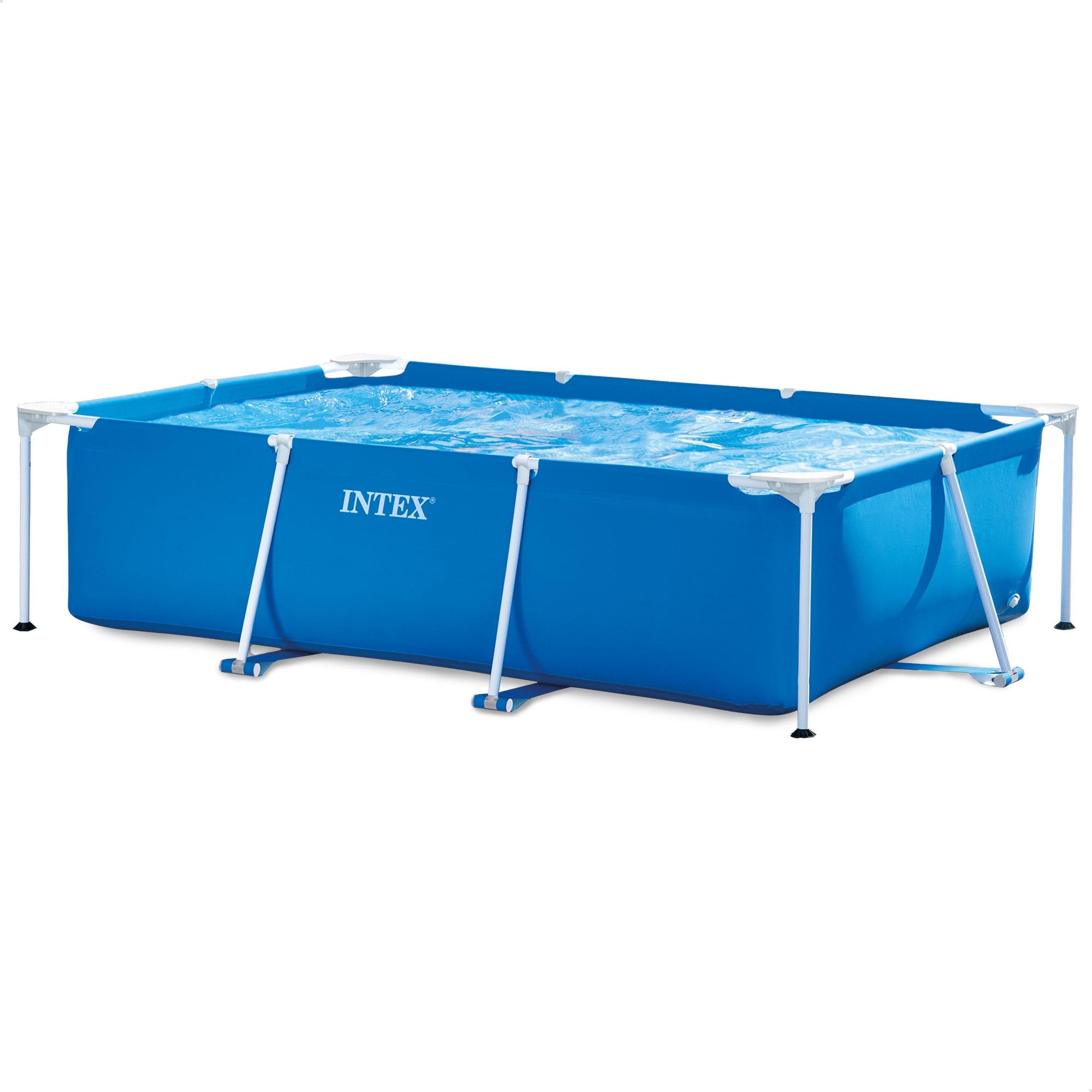 Intex New Intex Rectangular Frame Above Ground Swimming Pool
