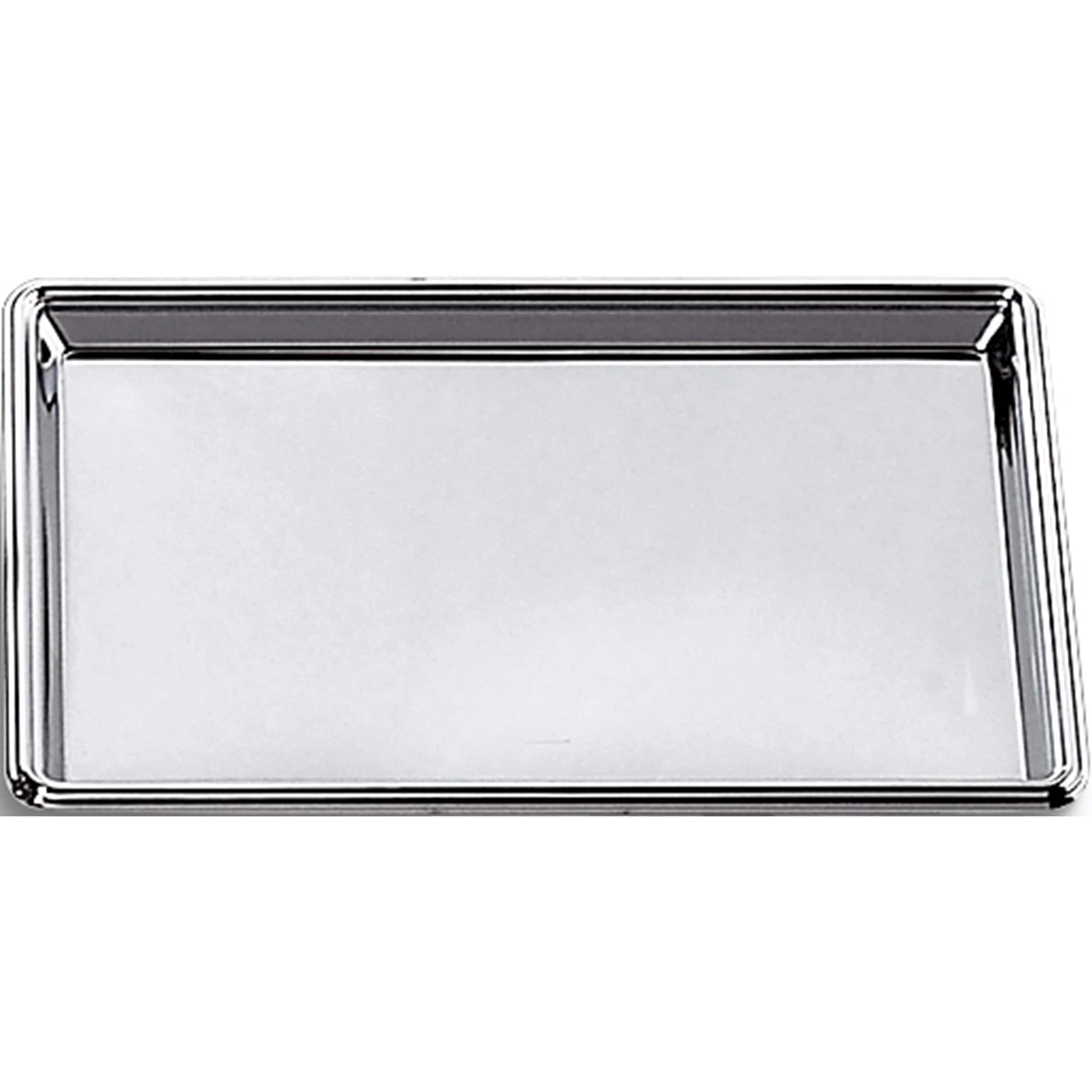 Jiallo  Nickel Plated Stainless Steel Rectangular Tray