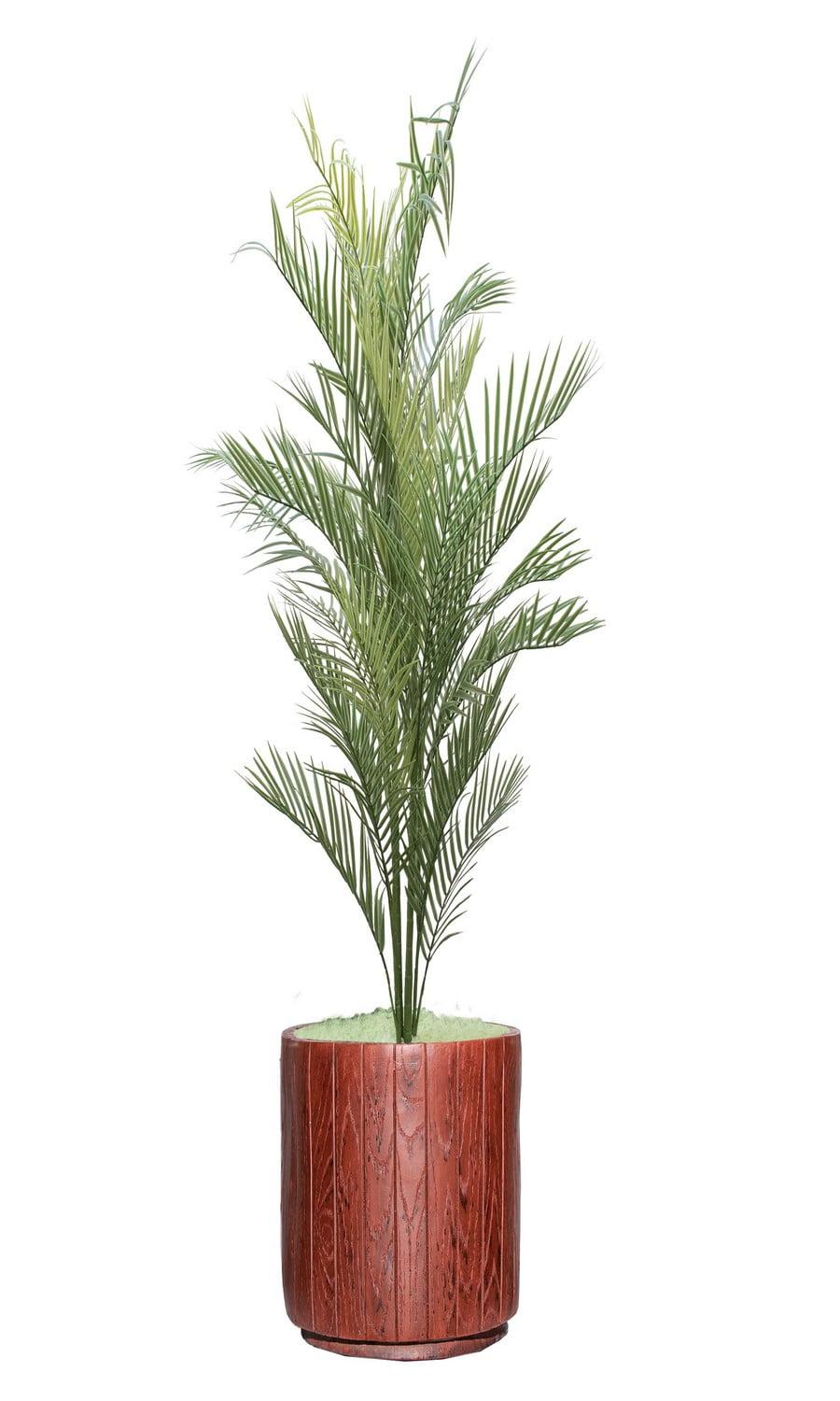 Panama 53'' Faux Palm Tree Tree in Fiberstone Vase