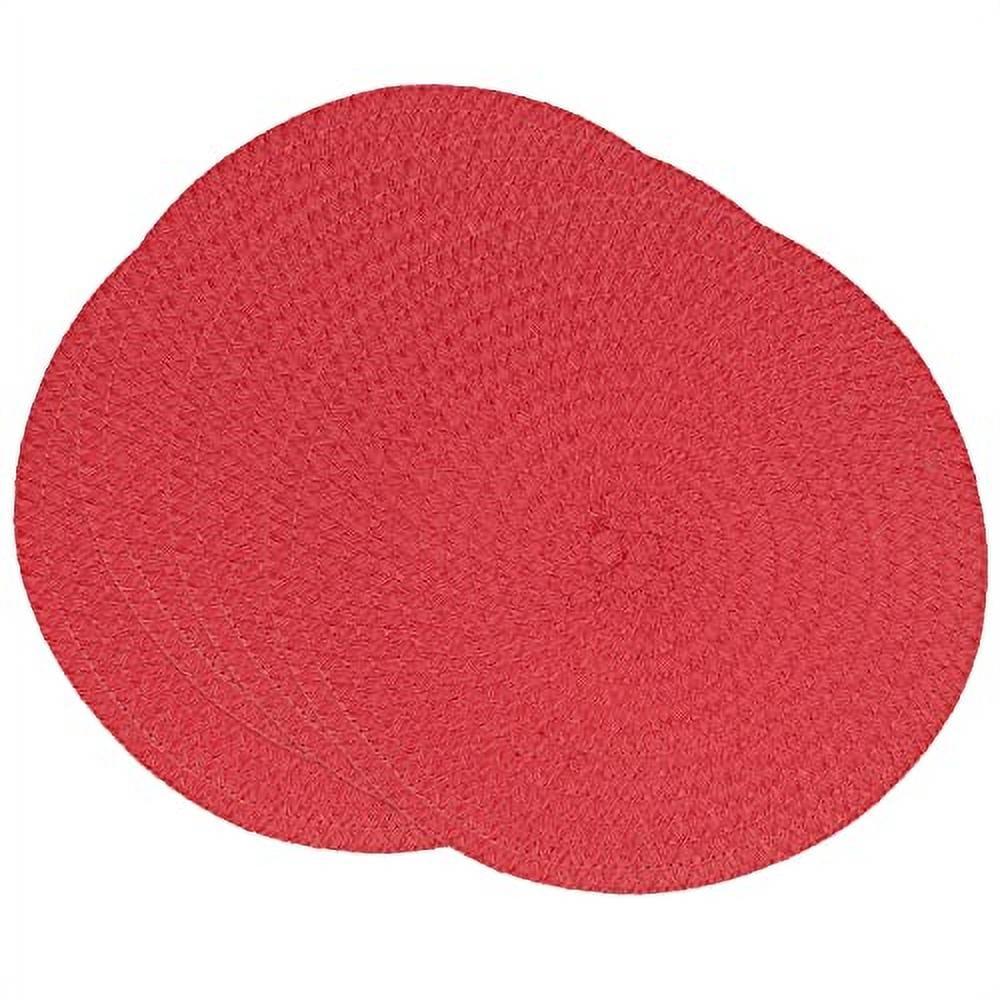 Saro Lifestyle Round Design Table Mats (Set of 4)