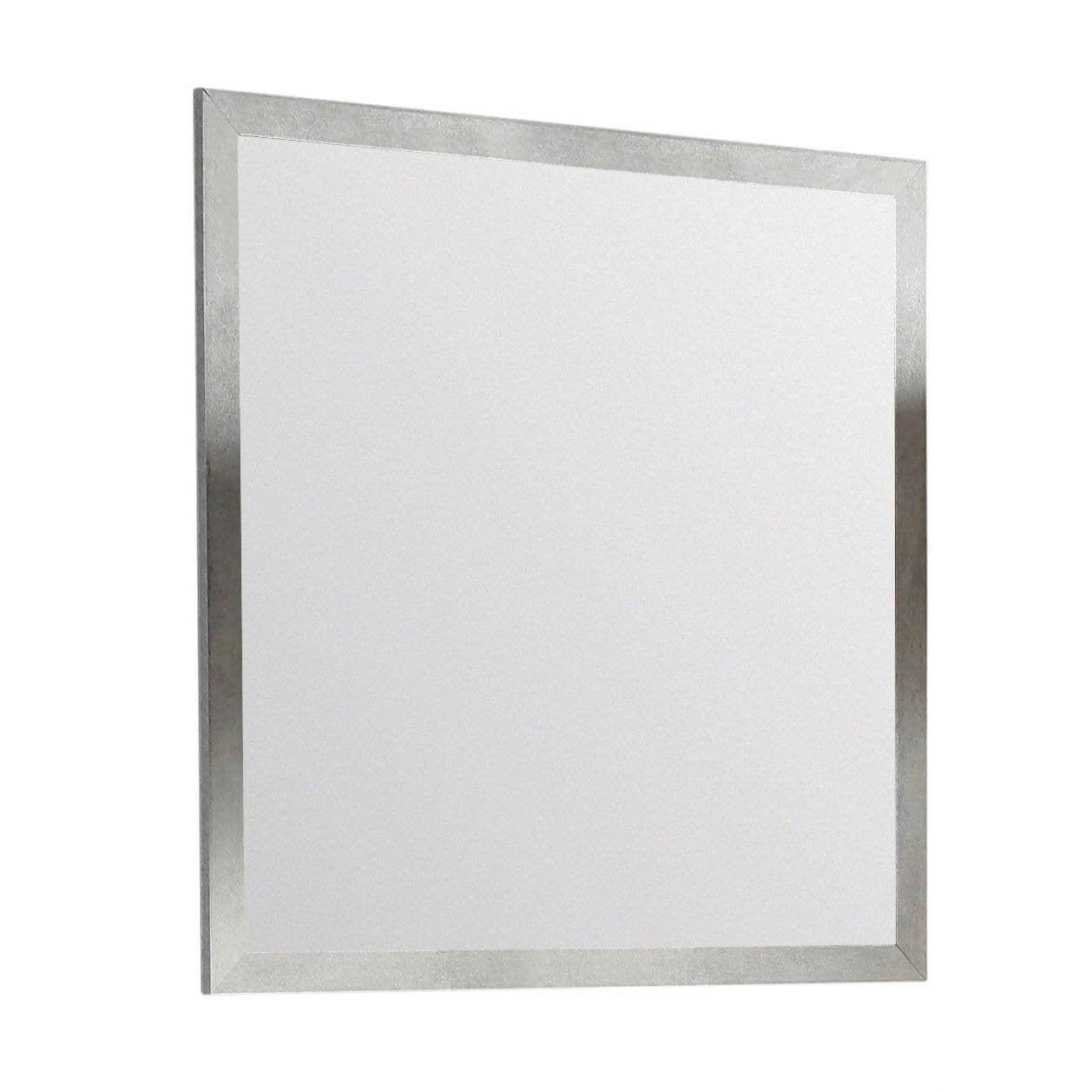 Concordia 30" Gray Marble Rectangular Bathroom Mirror