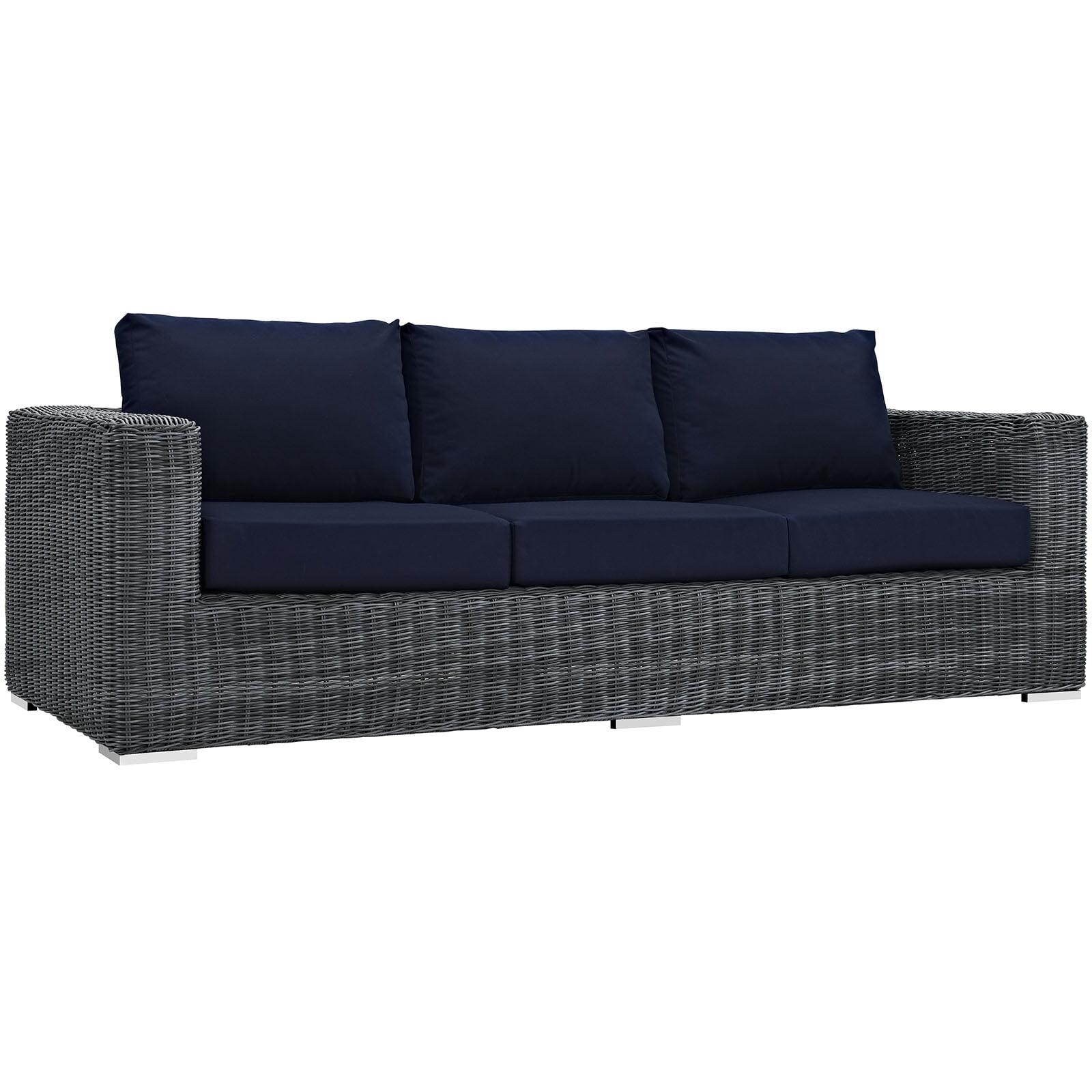 Modway Stopover Outdoor Patio Sunbrella Sofa