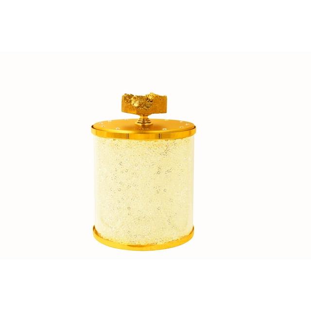 6'' H Crystal Tabletop Votive Holder with Candle Included