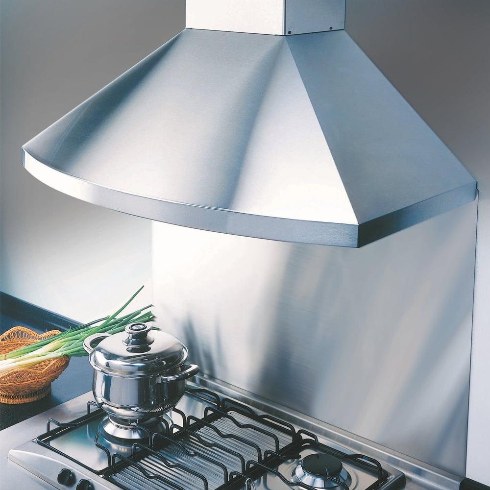 36-Inch Stainless Steel Wall Mounted Range Hood with LED Lights