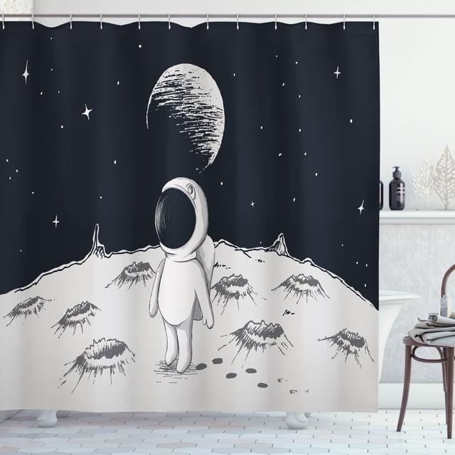 Ambesonne Shower Curtain with Hooks Included