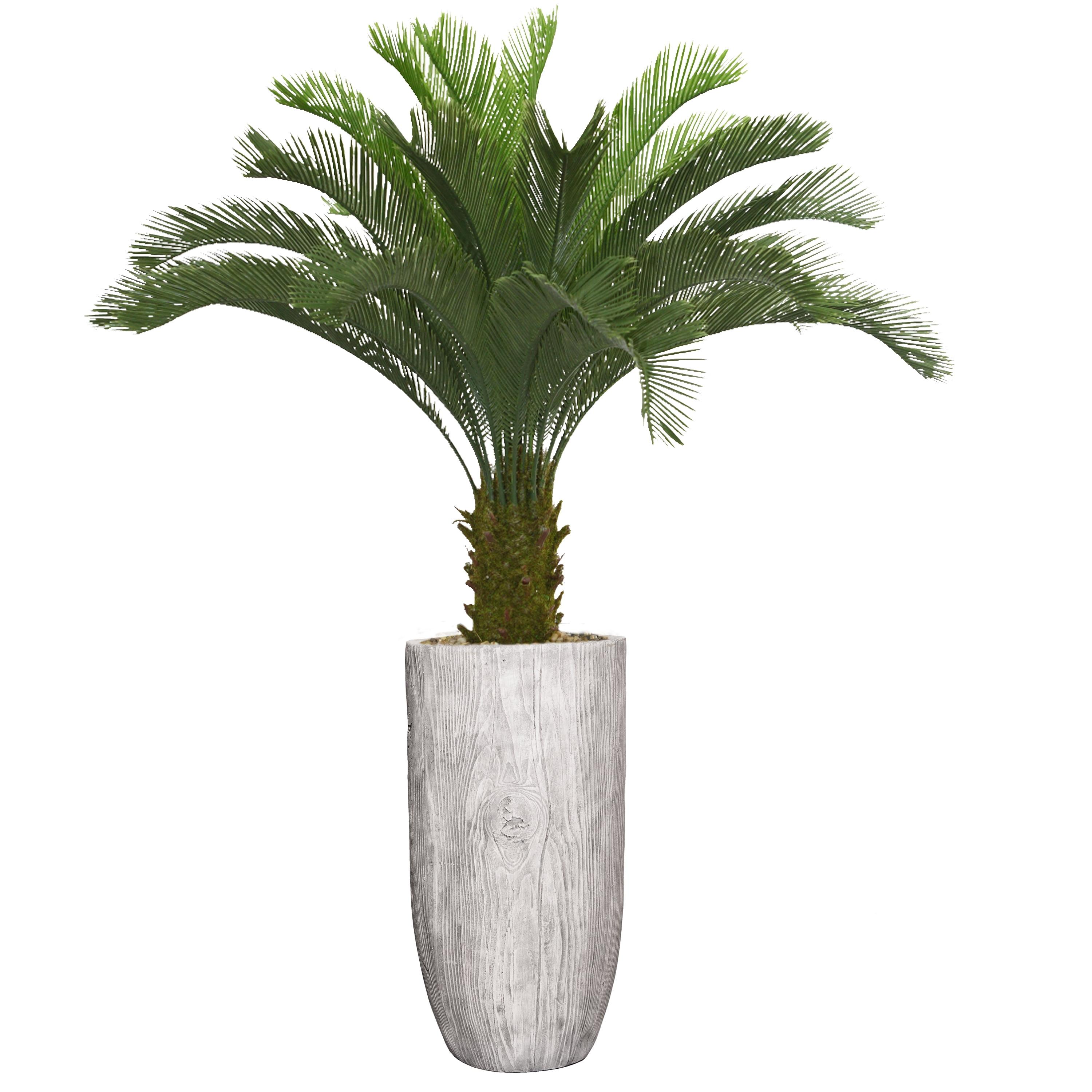 Panama 68'' Faux Palm Tree in Fiberstone Planter