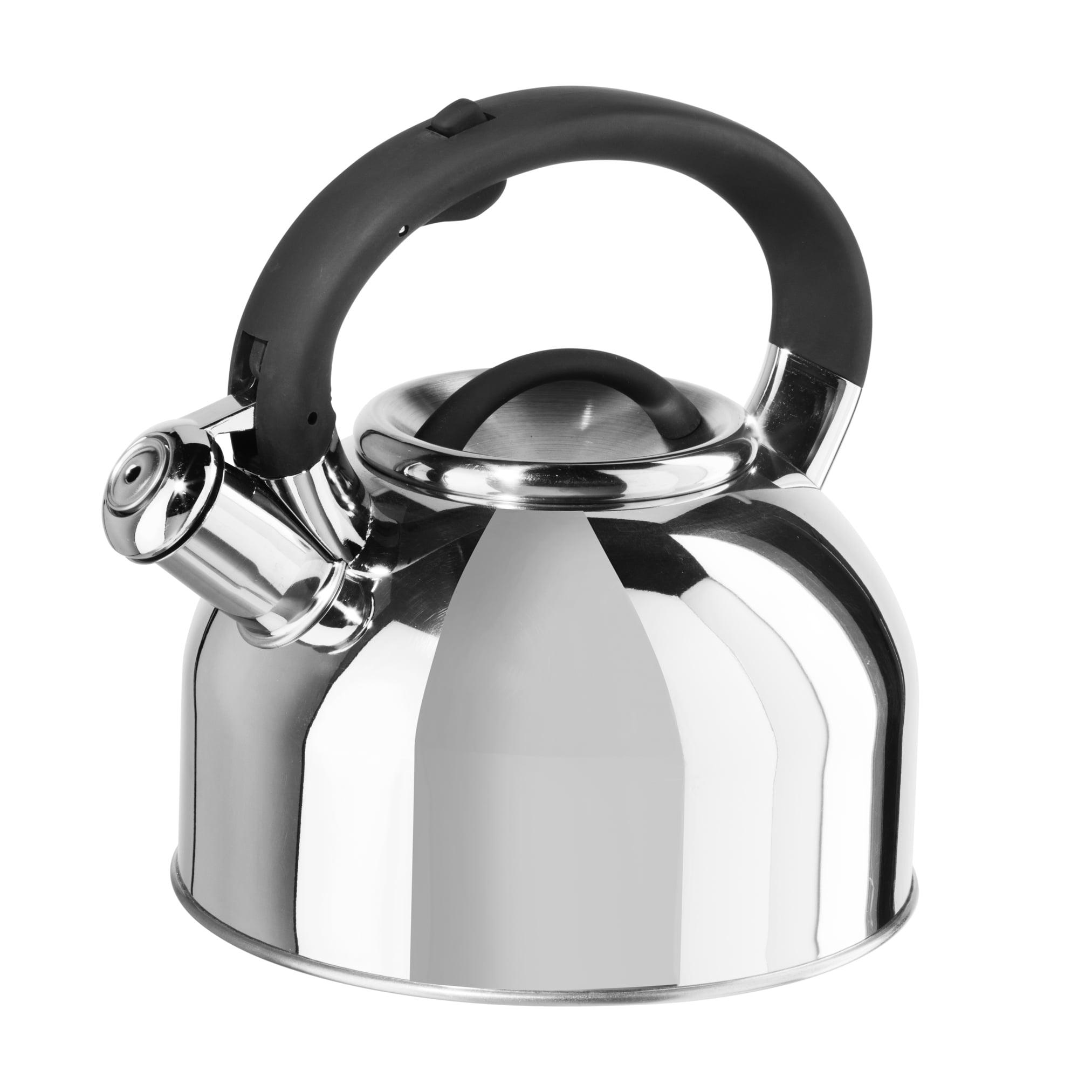 Oggi Brew Stainless Steel Whistling Tea Kettle (1.9 lt, 64 oz)