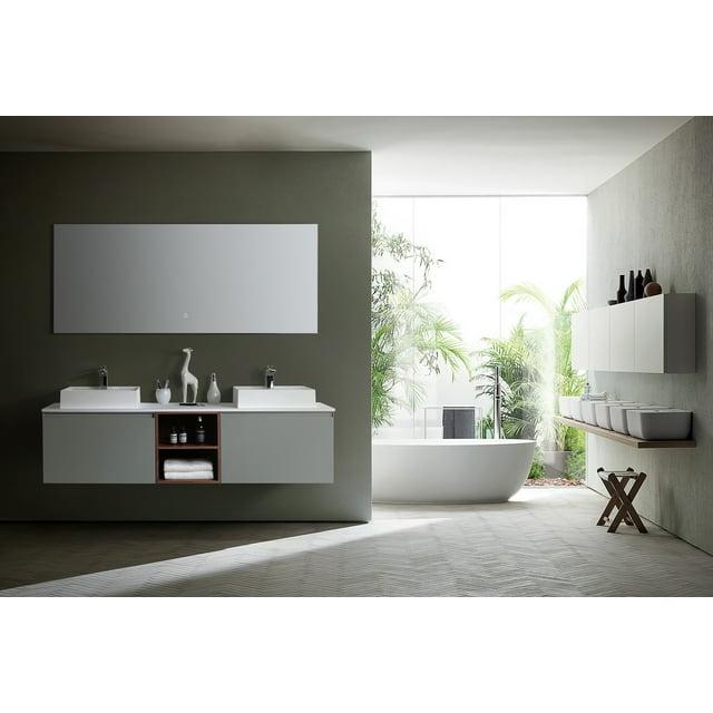 Shelley 72.05'' Double Bathroom Vanity