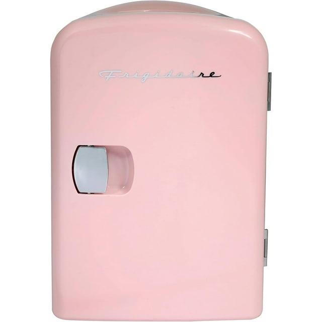 Frigidaire Retro Mini Fridge Cooler, Holds Up to 9 Cans, Portable Fridge for Car, Office, Bedroom, Dorm Room