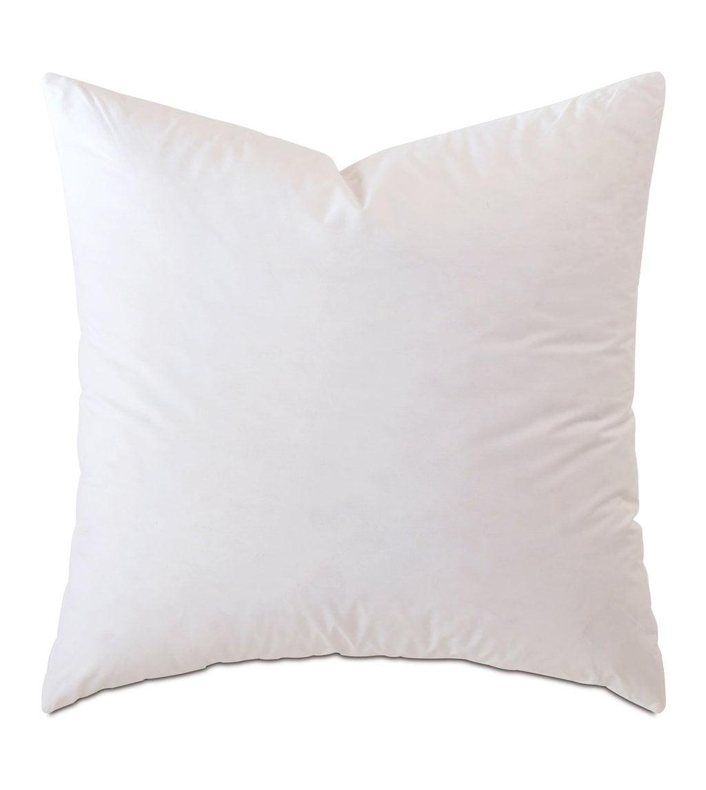 Saro Lifestyle  22 in. Down Feather Pillow Insert, White