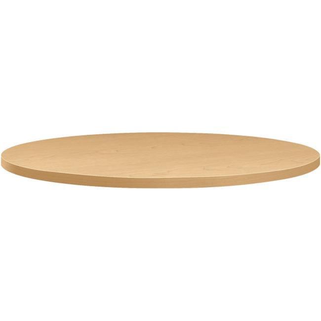 HONBTRND36NDD 36 in. Between Laminate Round Table Top, Natural Maple