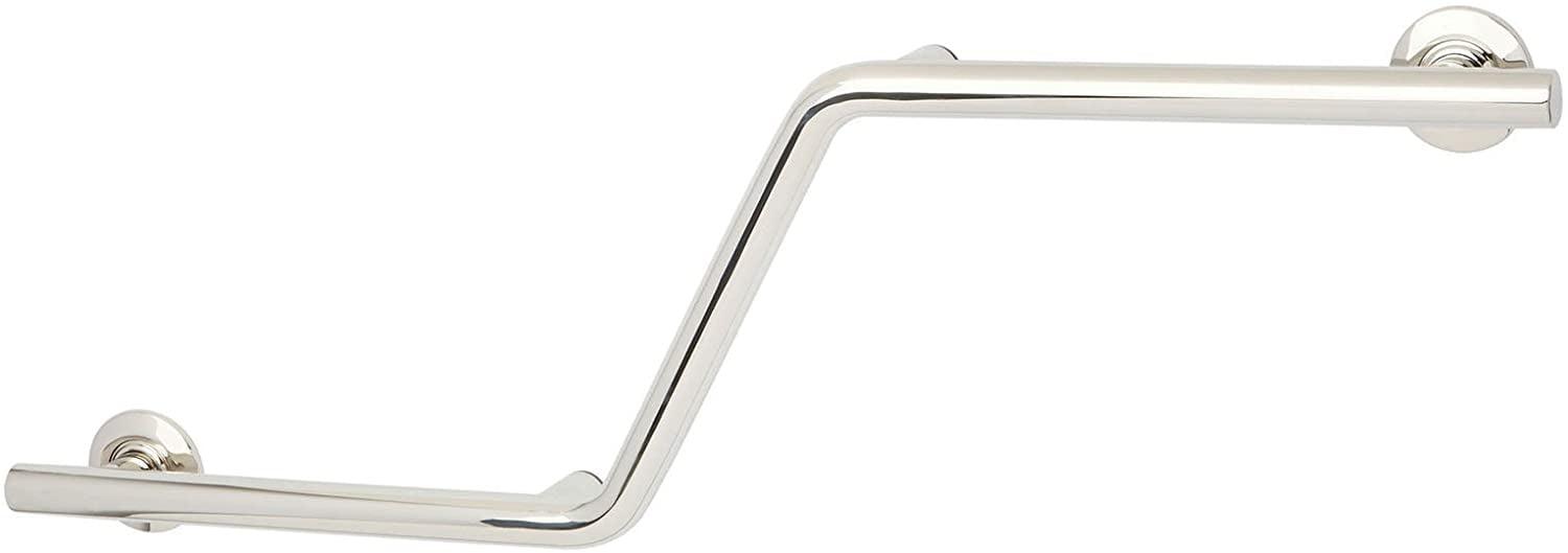 Lifestyle & Wellness Zuma Angled Wall-Mount 38" Left-Handed Grab Bar