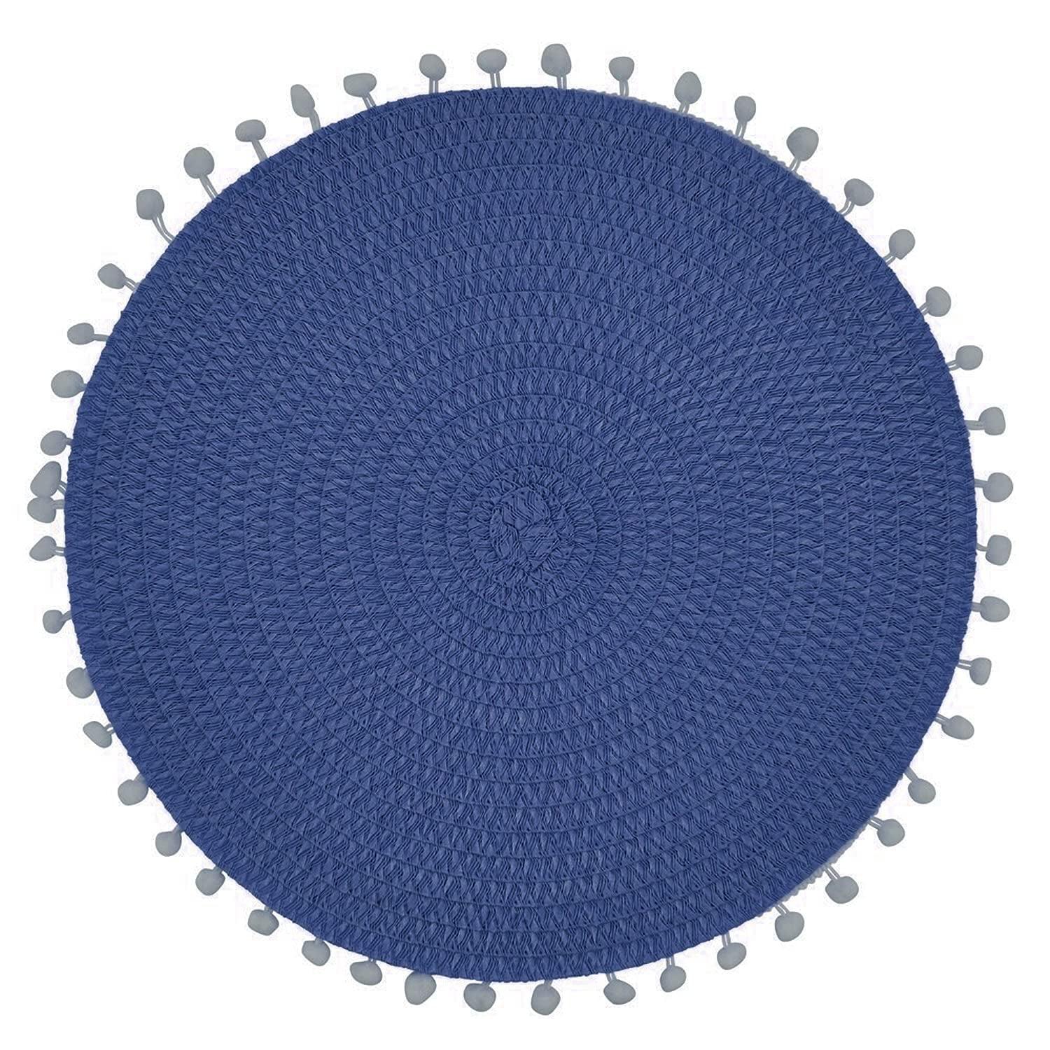 Saro Lifestyle Pom Pom Placemat