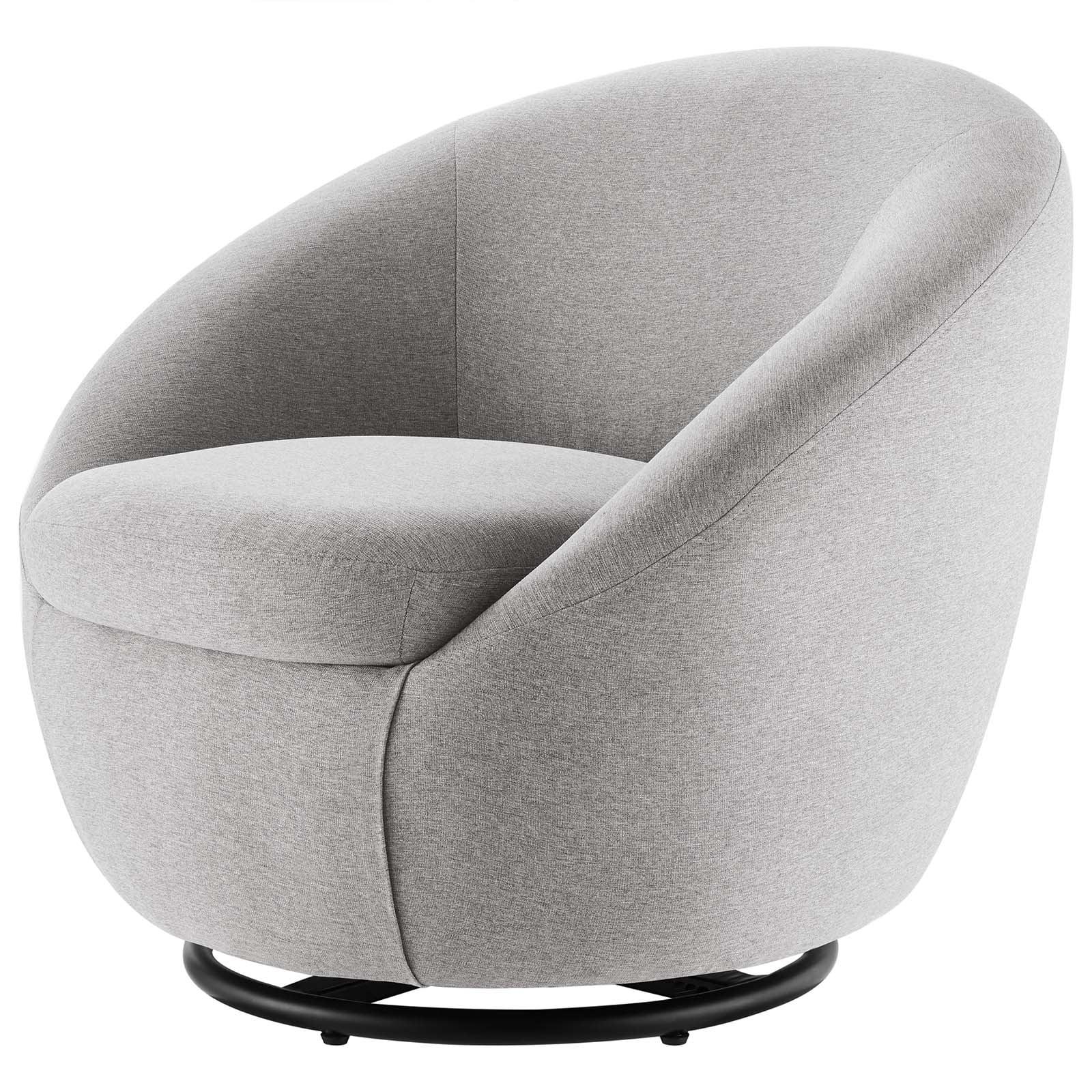 Buttercup Performance Velvet Performance Velvet Swivel Chair by Modway