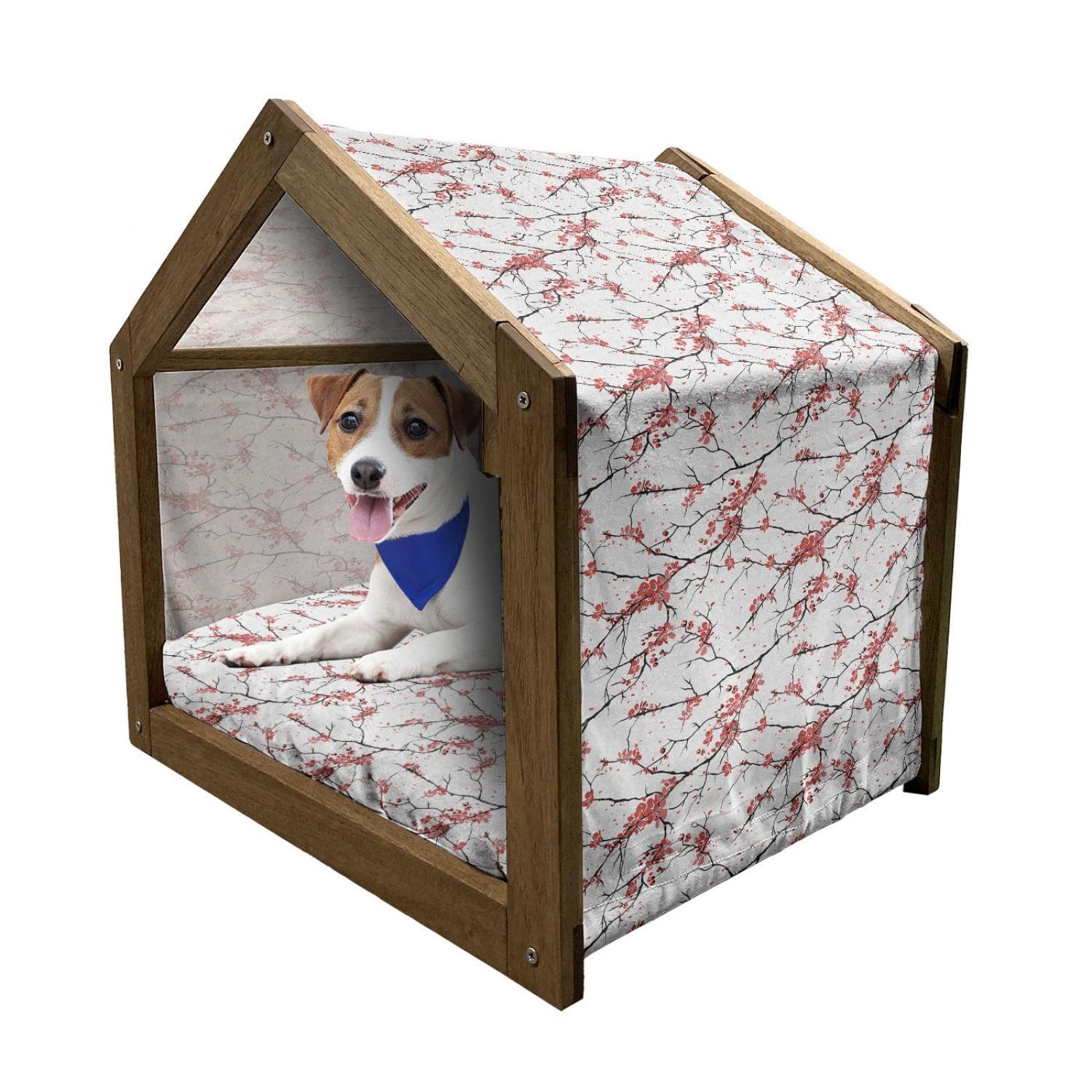 East Urban Home Wood Portable Dog House