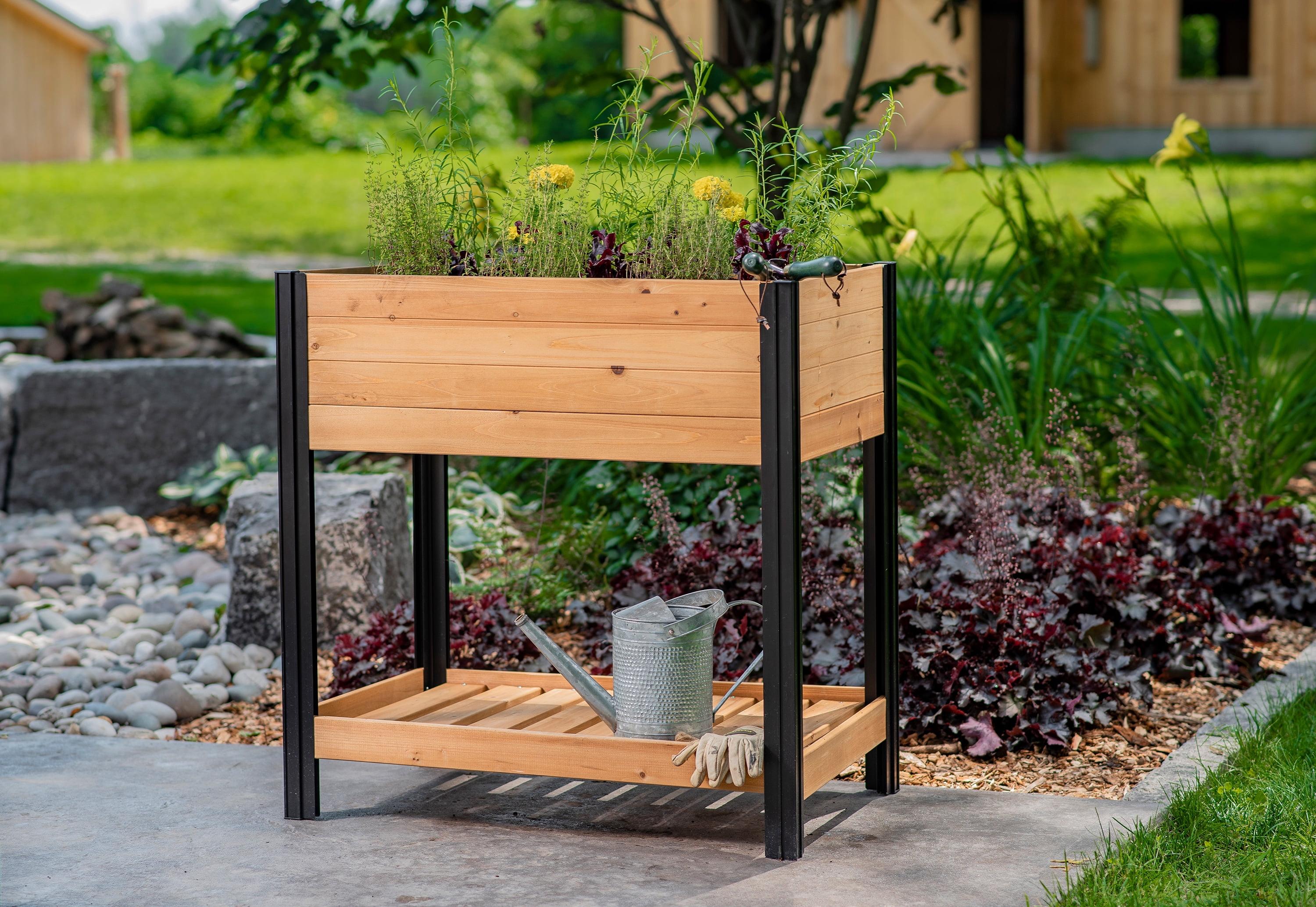 Mezza Cedar Raised Planter