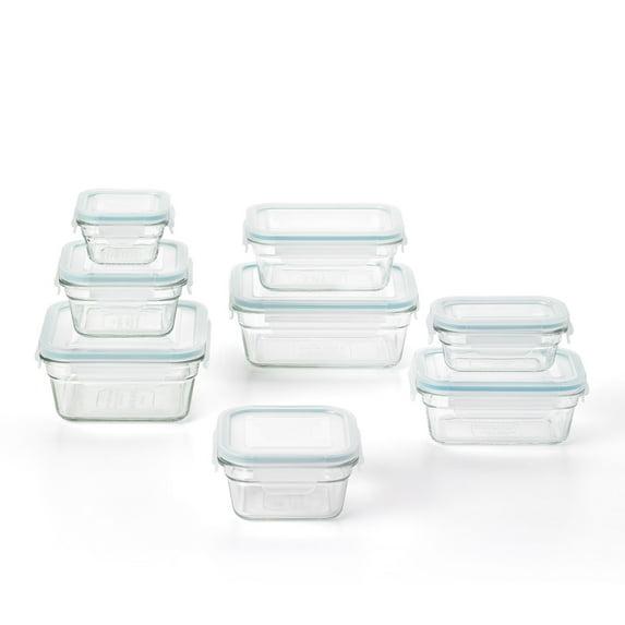 Glasslock Glass Food Storage - Set of 8 Containers and 8 Lids