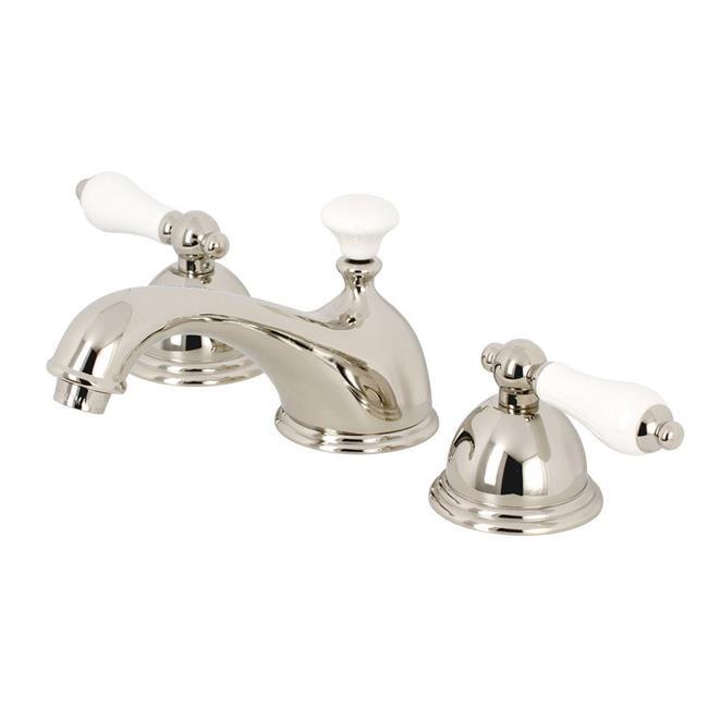 Restoration Widespread Lavatory Bathroom Faucet with Drain Assembly