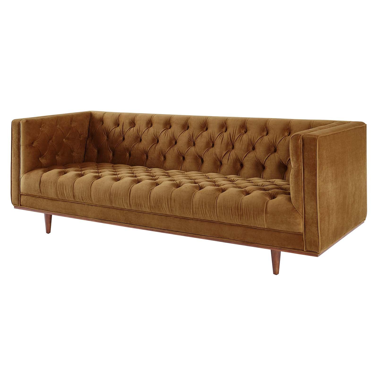 Elation Tufted Performance Velvet Sofa - Modway