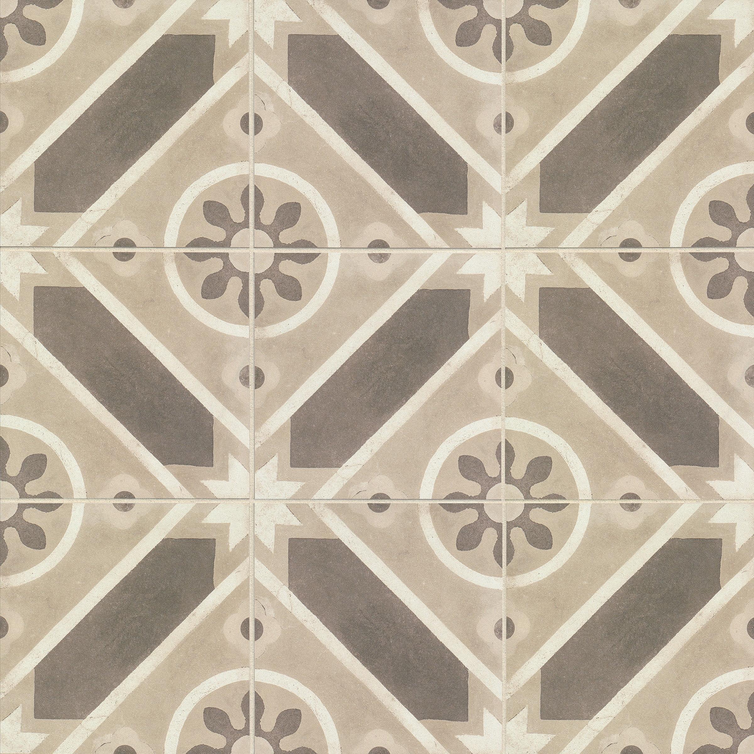 Enchante Decorative 8" x 8" Porcelain Field Tile in Splendid