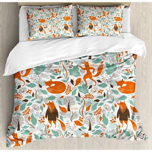 Fall Modern & Contemporary Duvet Cover Set