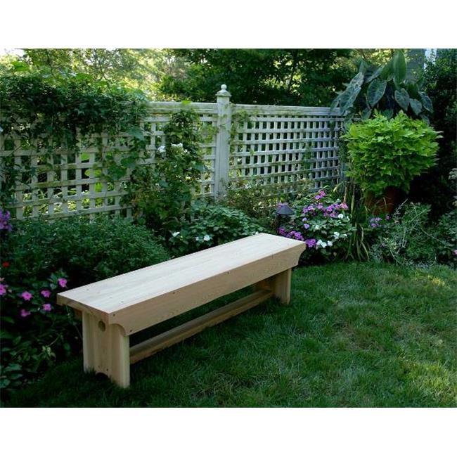 5 ft. Natural Cedar Outdoor Garden Bench