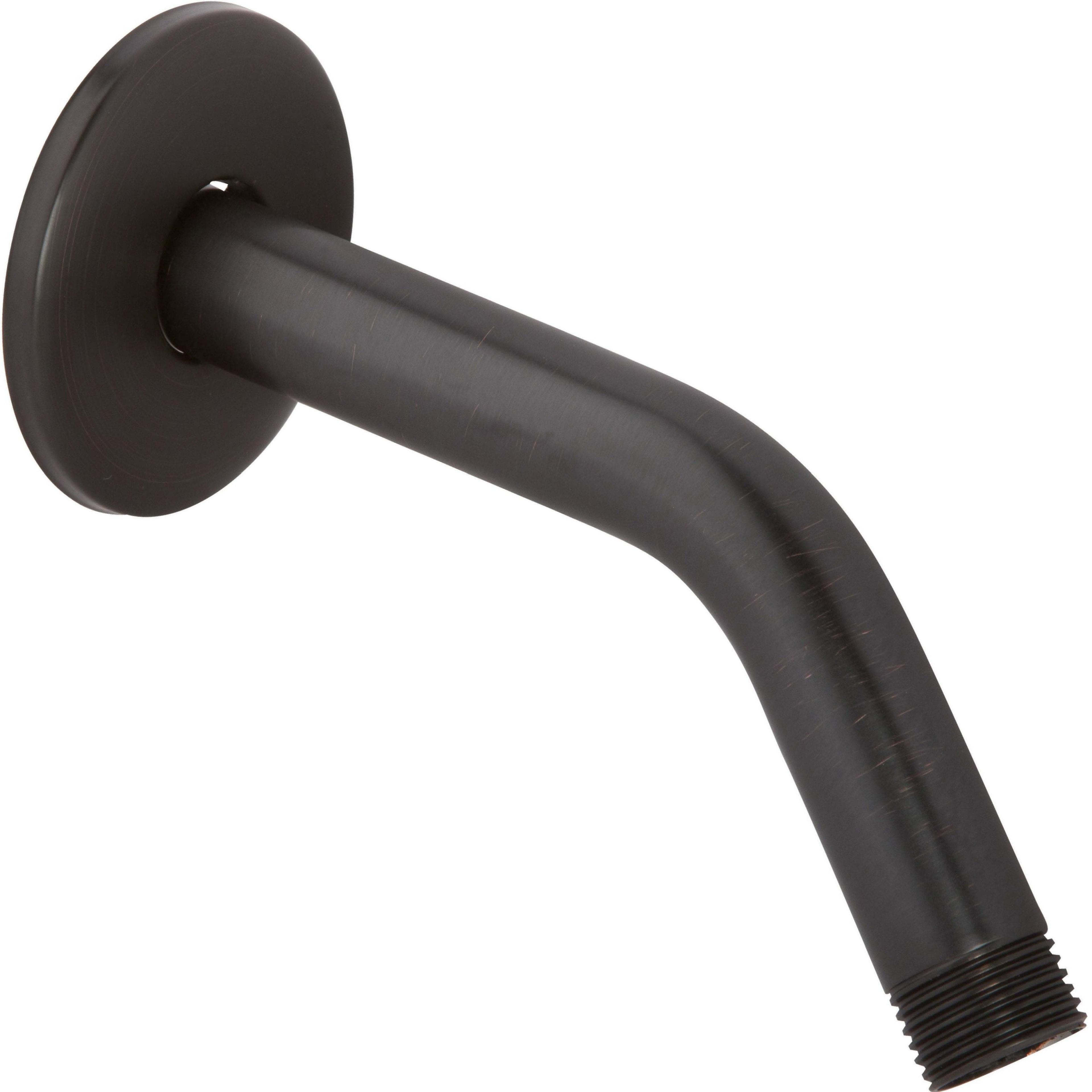 6 Inch Oil-Rubbed Bronze Wall-Mounted Shower Arm