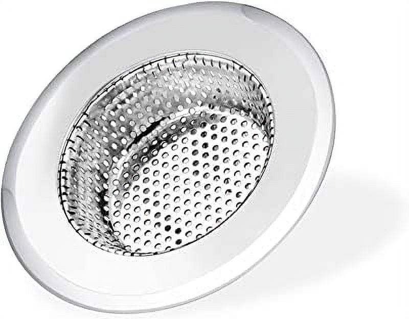 CoKoou 4.5 Inch Kitchen Sink Strainer - Stainless Steel Sink Strainers Food Scraps Catcher for Kitchen (2 Pack)