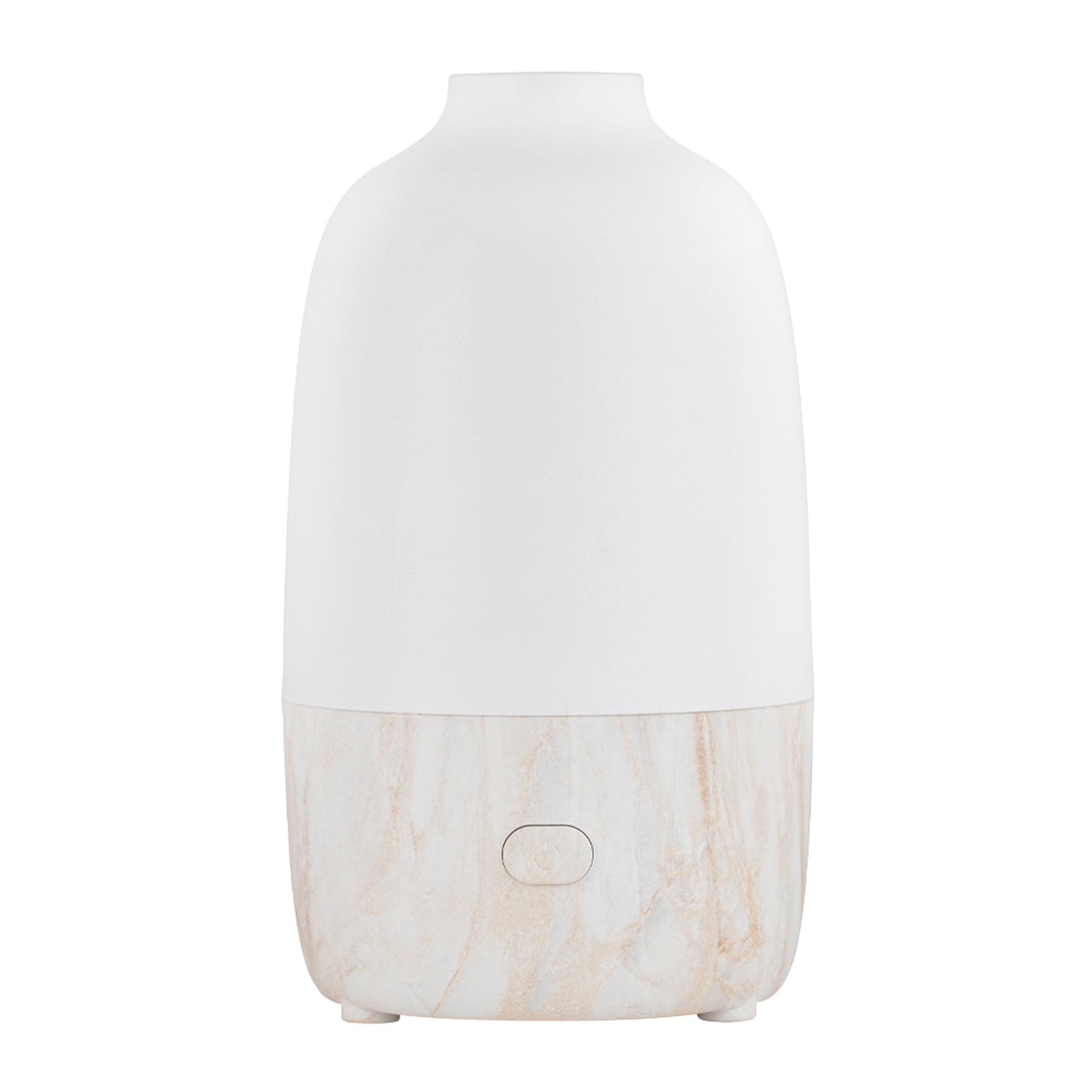 Raven White Marble 200ml LED Ultrasonic Essential Oil Diffuser