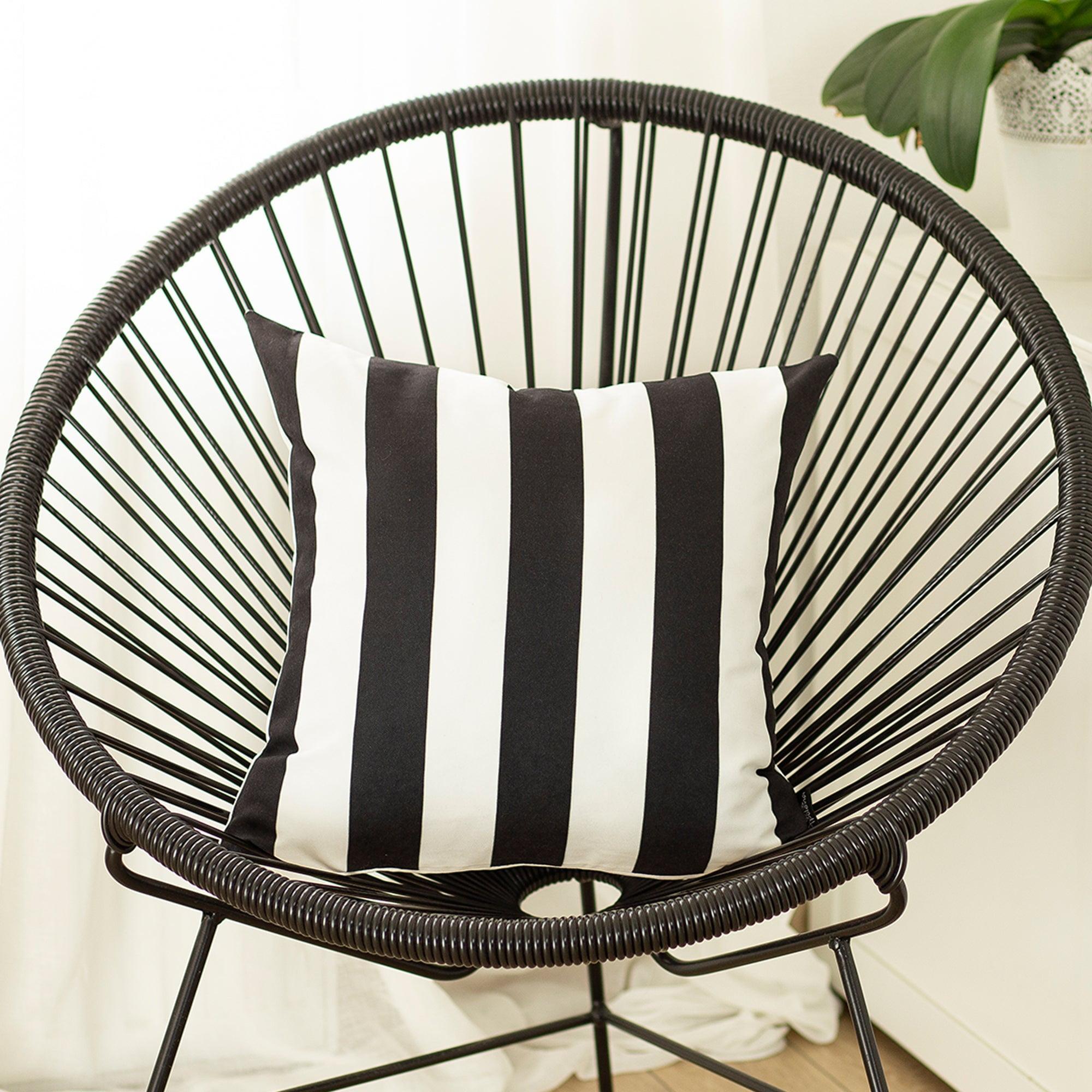 Stripe Striped Reversible Pillow Cover