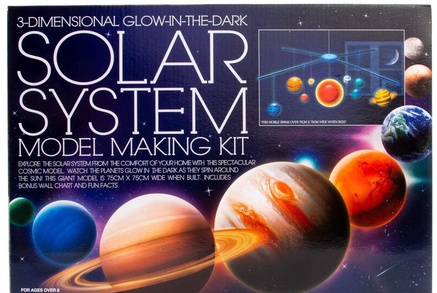 3D Glow-in-the-Dark Solar System Mobile Making Kit