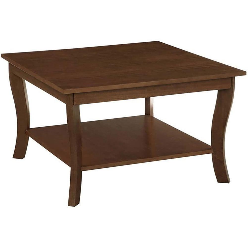 Convenience Concepts American Heritage Square Coffee Table, Multiple Finishes