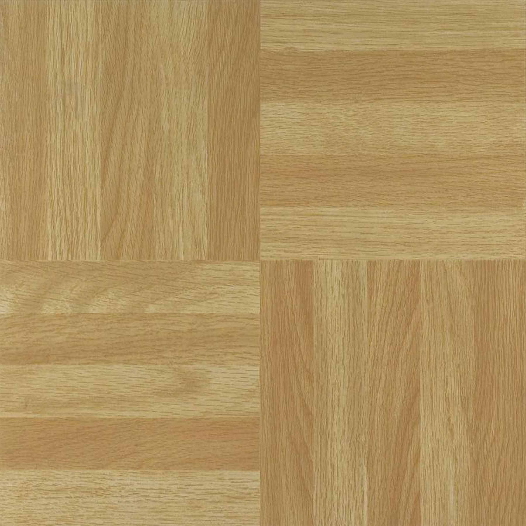 Tivoli Light Brown Self-Adhesive Vinyl Floor Tiles, 12" x 12"