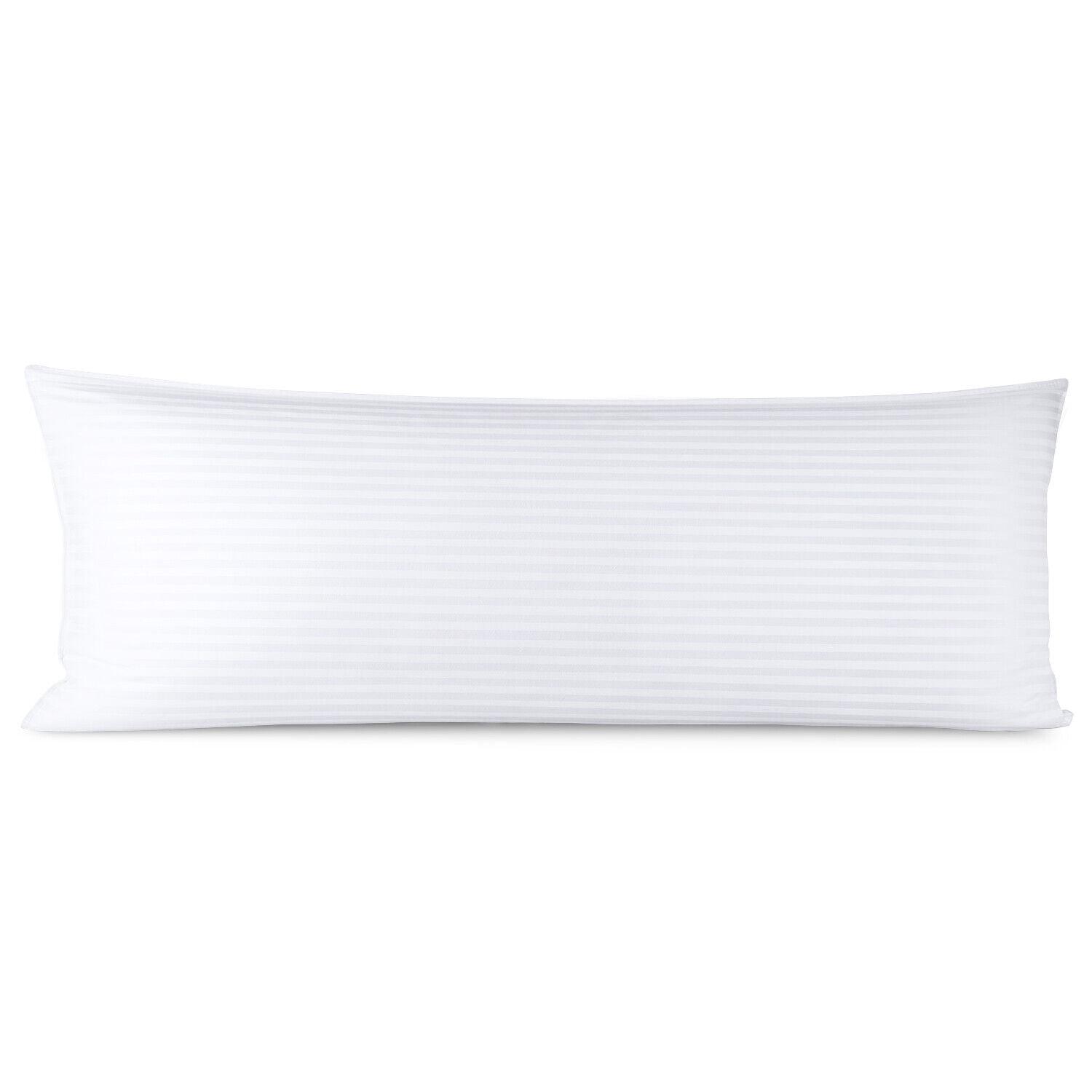 White Body Size Down Alternative Pillow with Cotton Cover