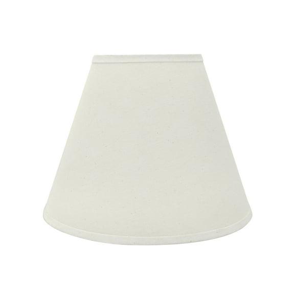 Aspen Creative 32290 Transitional Hardback Empire Shaped Spider Construction Lamp Shade in Off White, 14" wide (7" x 14" x 11")