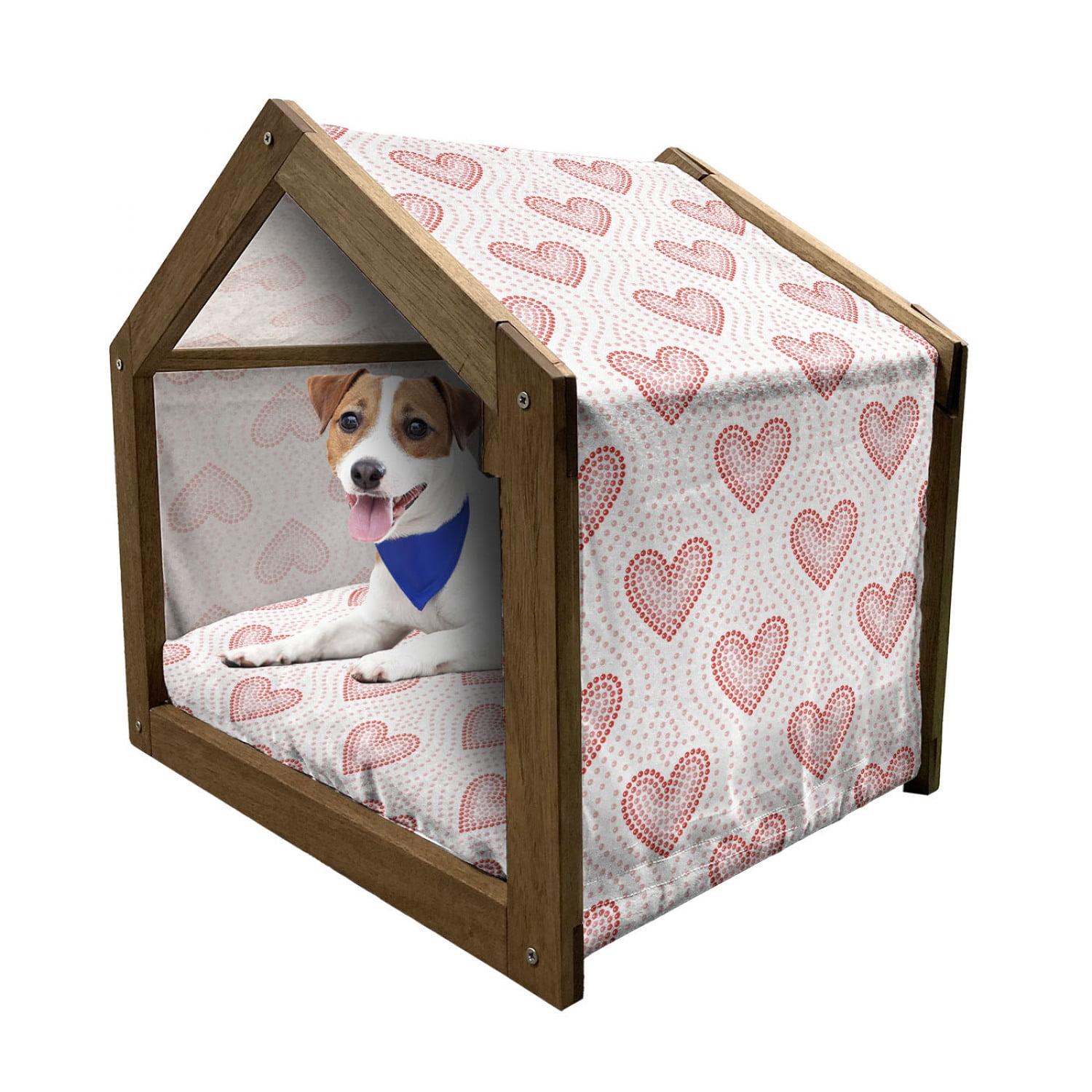 East Urban Home Wood Portable Dog House