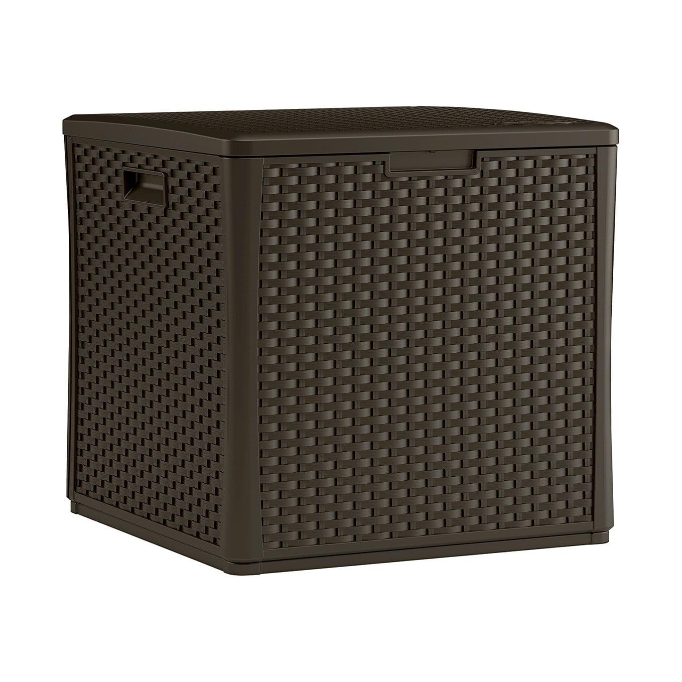 Suncast 60 Gallons Water Resistant Resin Lockable Deck Box