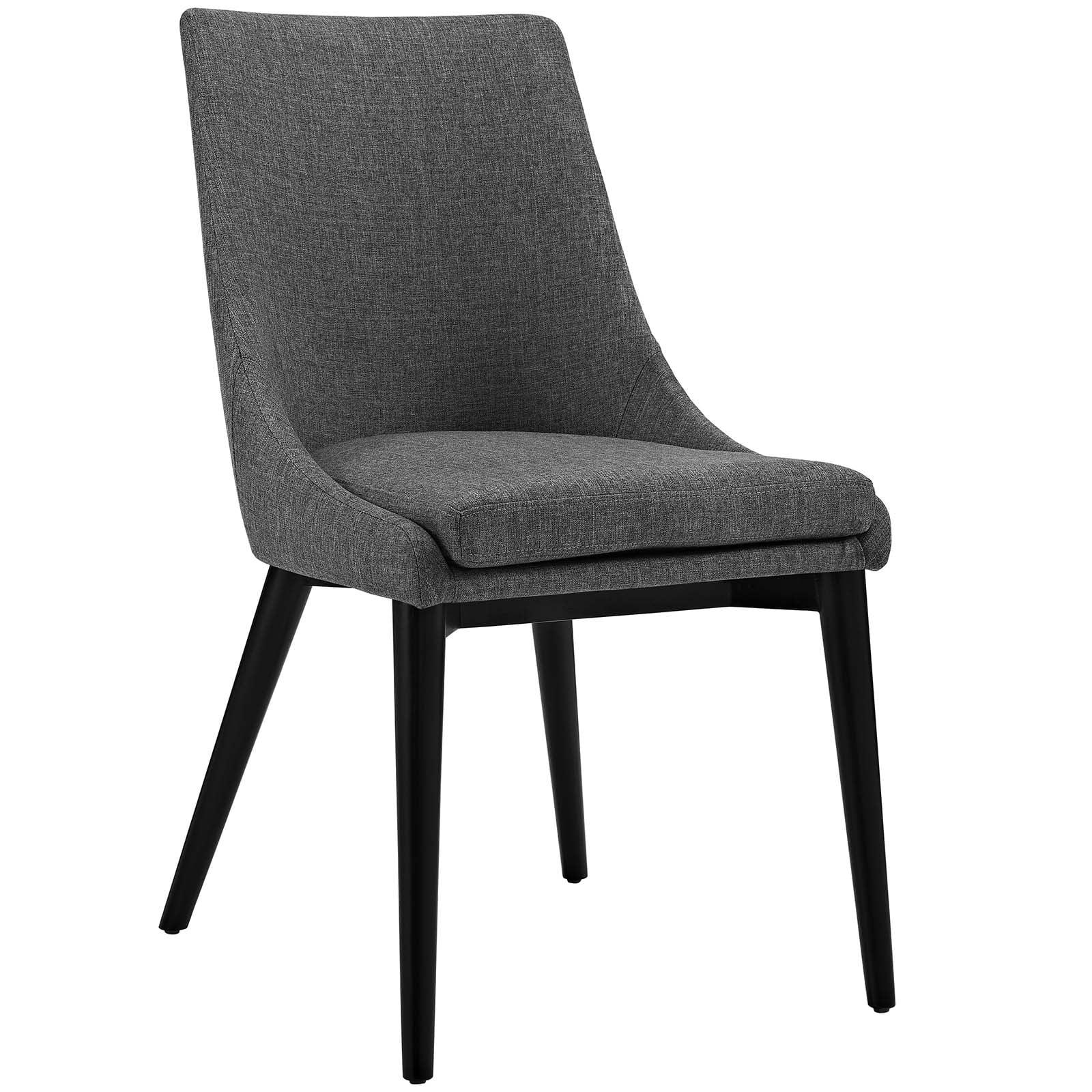 Modern Contemporary Urban Design Kitchen Room Dining Chair, Grey Gray, Fabric