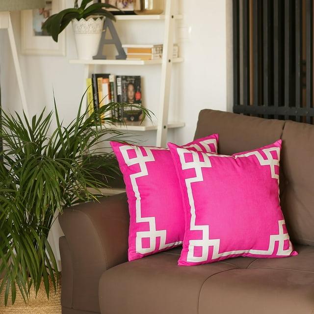 Apolena Albion Geometric Reversible Pillow Cover (Set of 2)