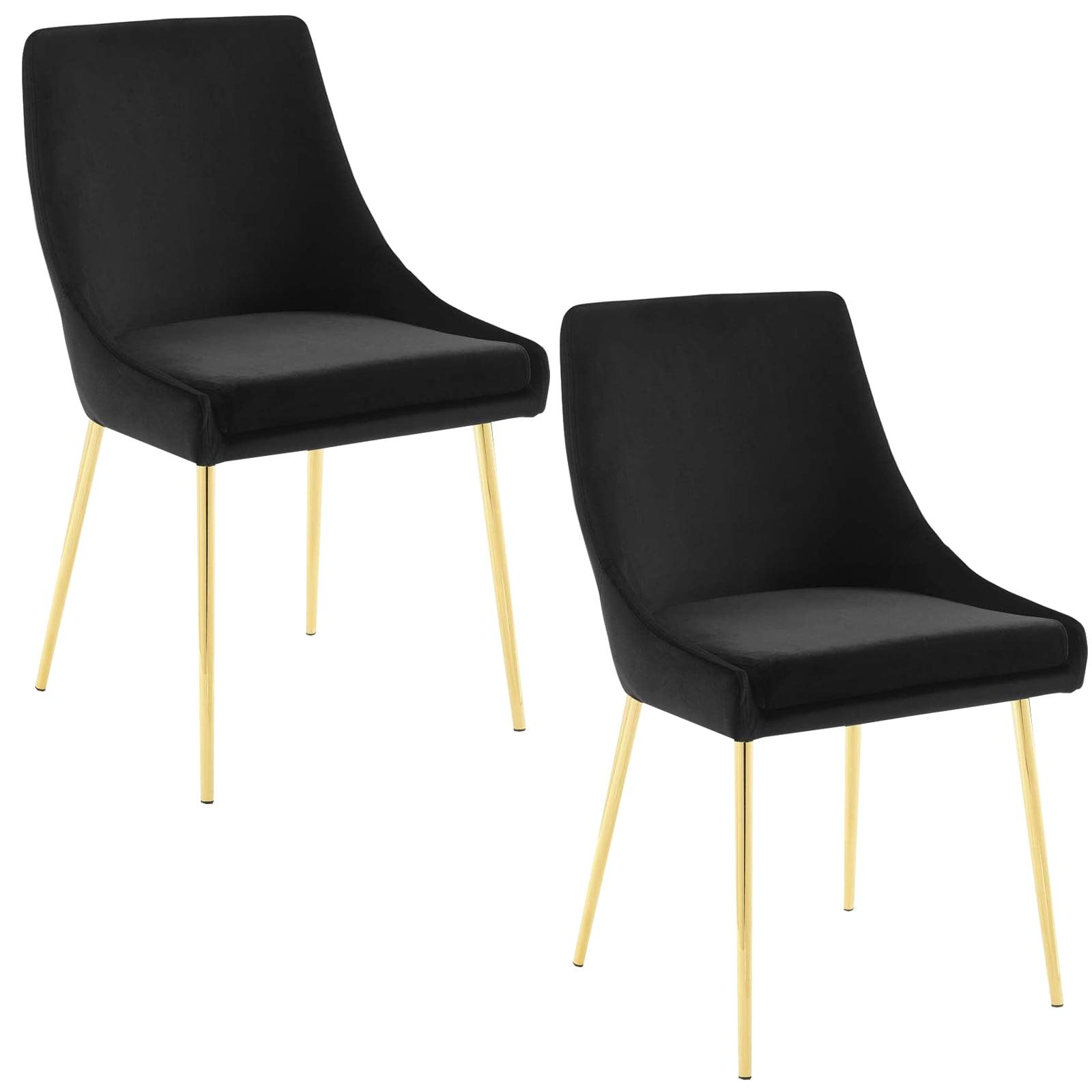 Modway Modway Viscount Performance Velvet Dining Chairs (Set of 2)