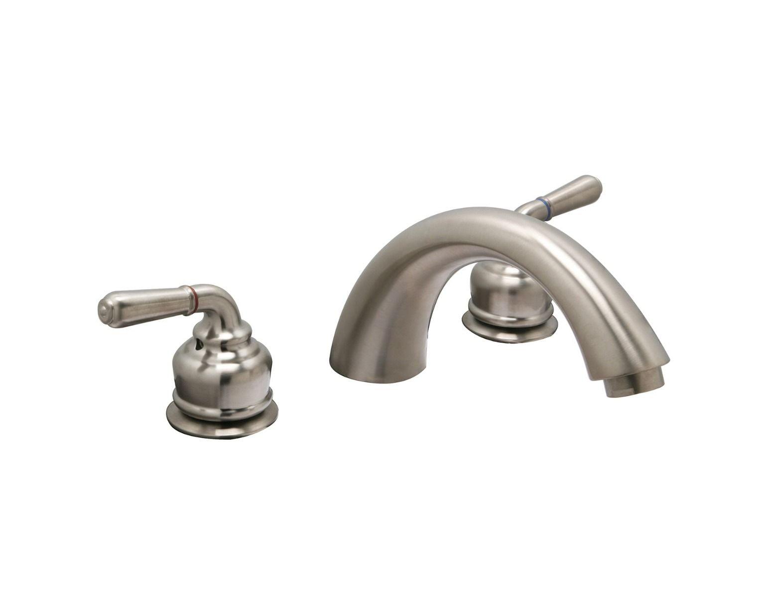 Cypress Satin Nickel 2-Handle Roman Tub Faucet