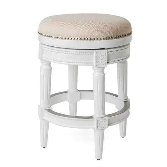 Maven Lane Maven Lane Pullman Backless Stool with Fabric Upholstery