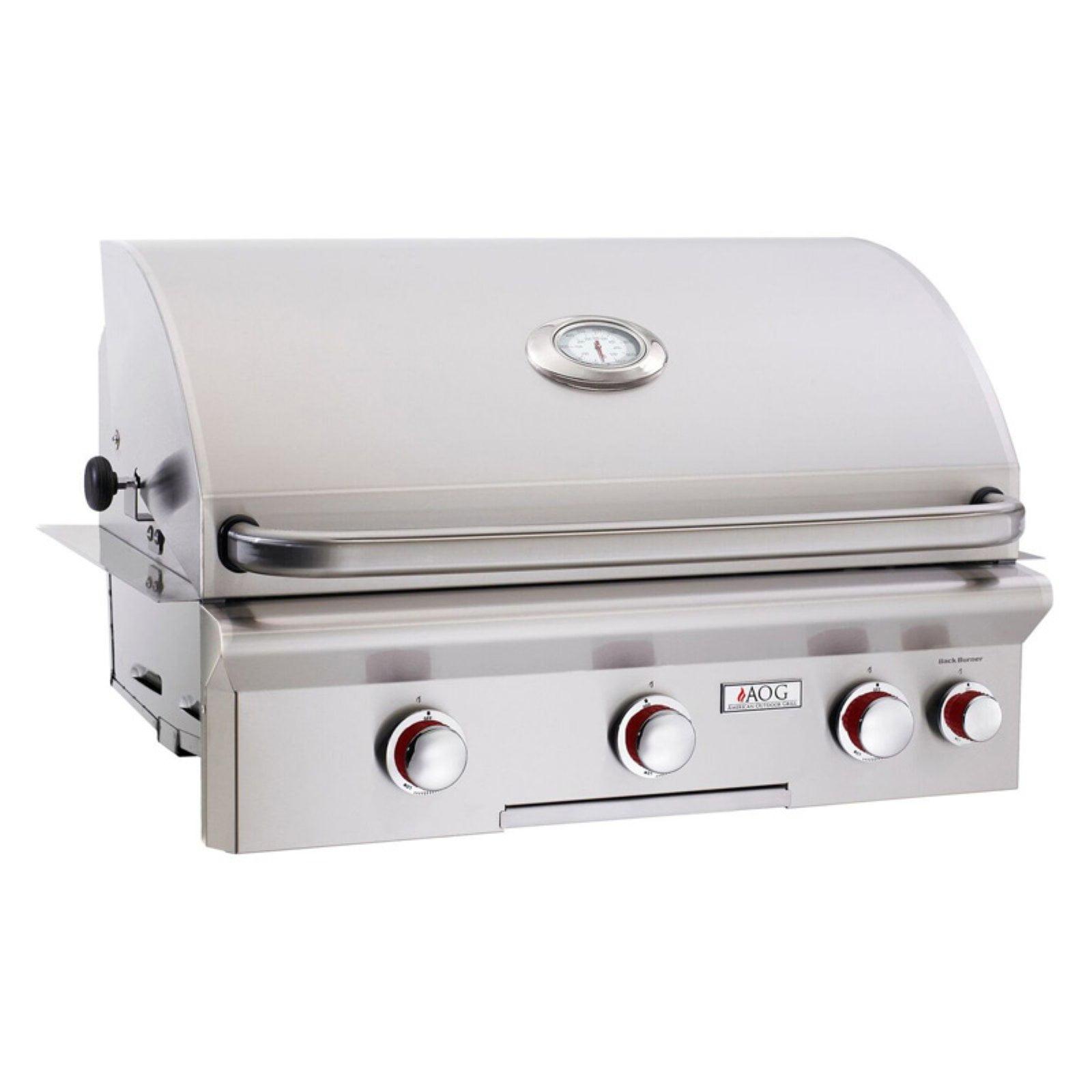 American Outdoor 30-Inch Stainless Steel Built-In Natural Gas Grill