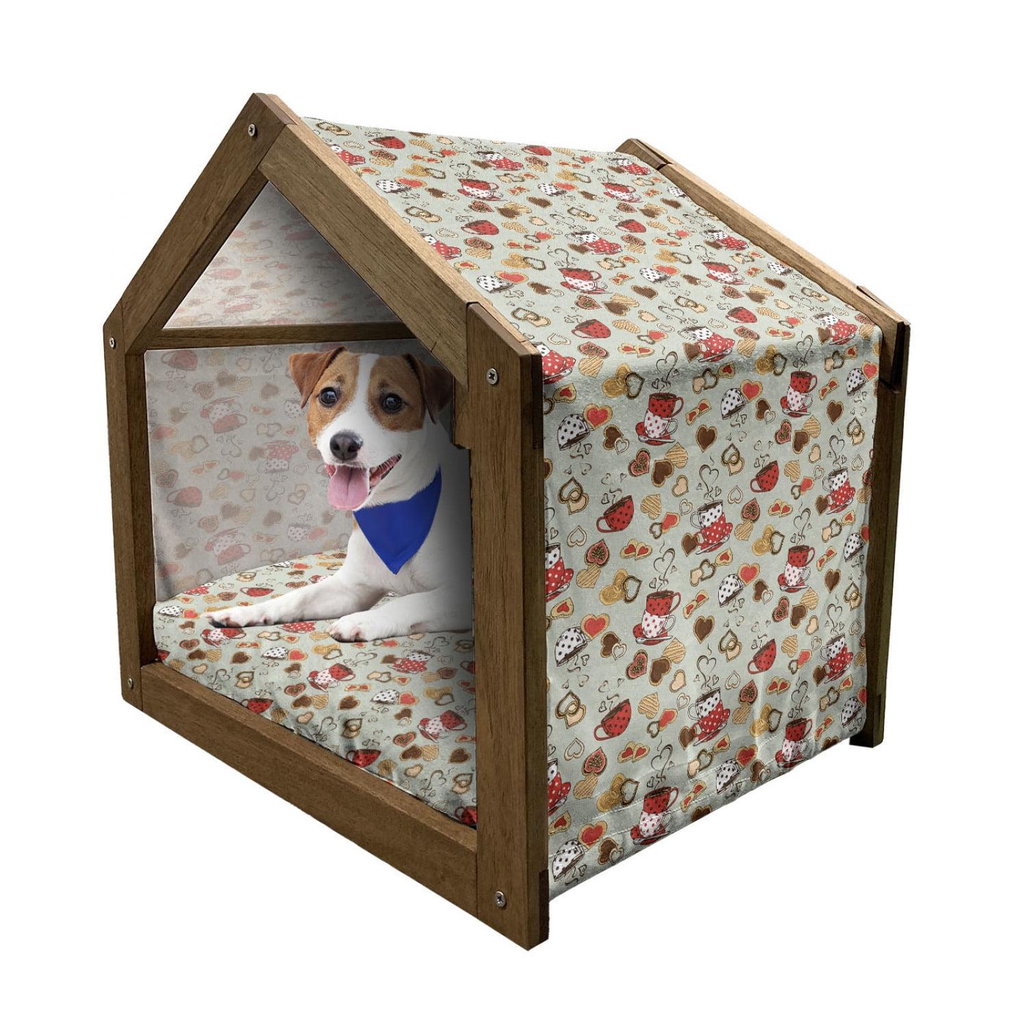 East Urban Home Wood Portable Dog House