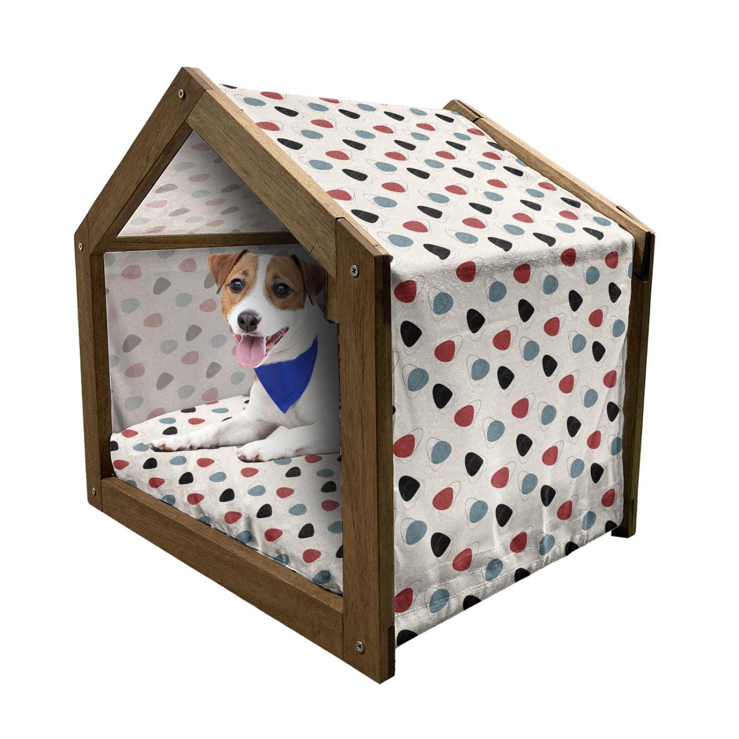 East Urban Home Wood Portable Dog House