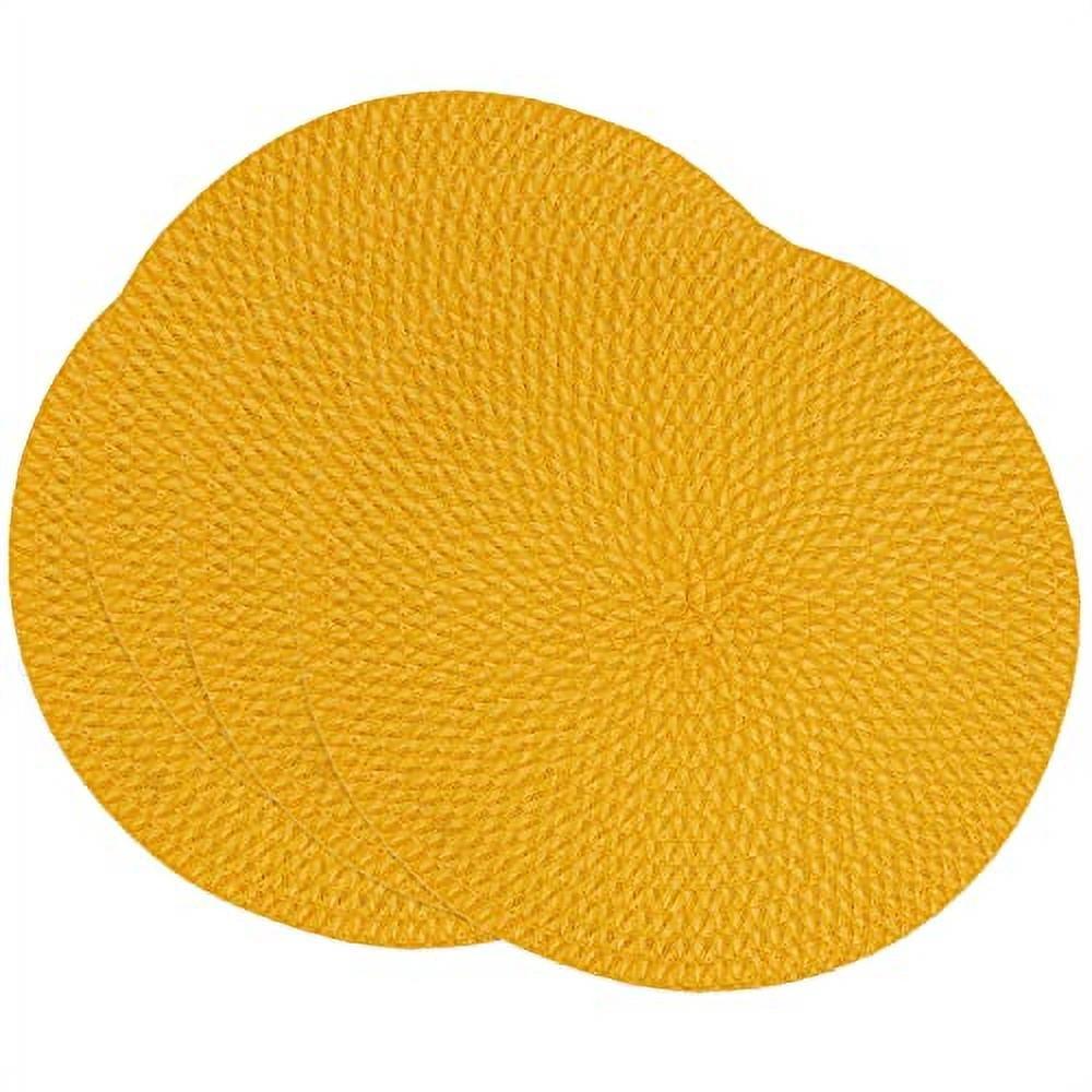 Brielle Polypropylene Plastic Round Placemat