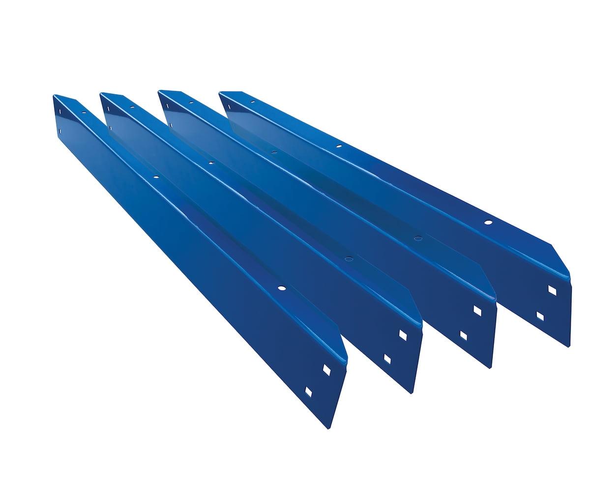 Heavy-Duty Steel 28-Inch Universal Bench Rails in Kreg-Blue